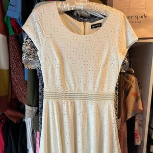 White Eyelet Dress